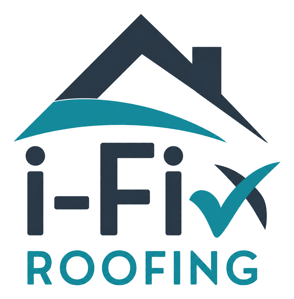 ifix roofing logo upscaled transparent margin 0pct